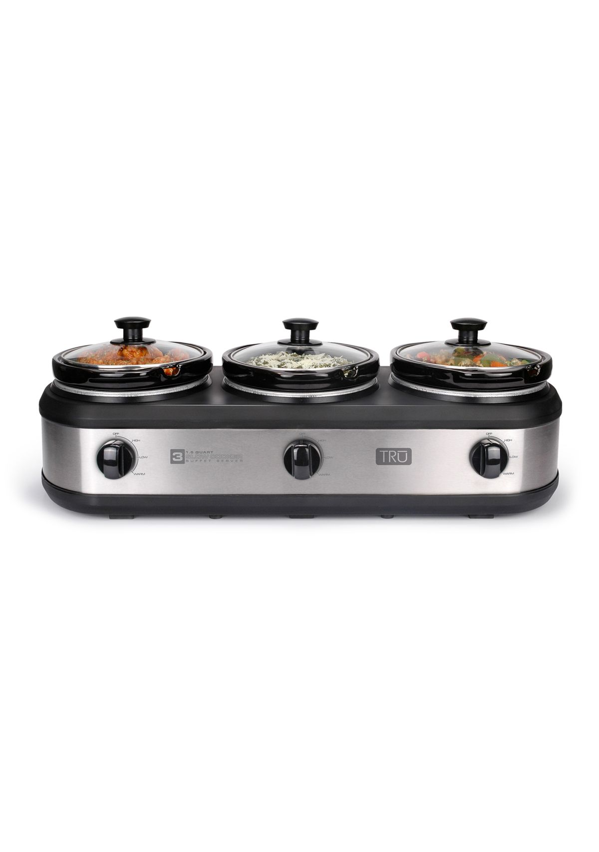 Triple Buffet Server