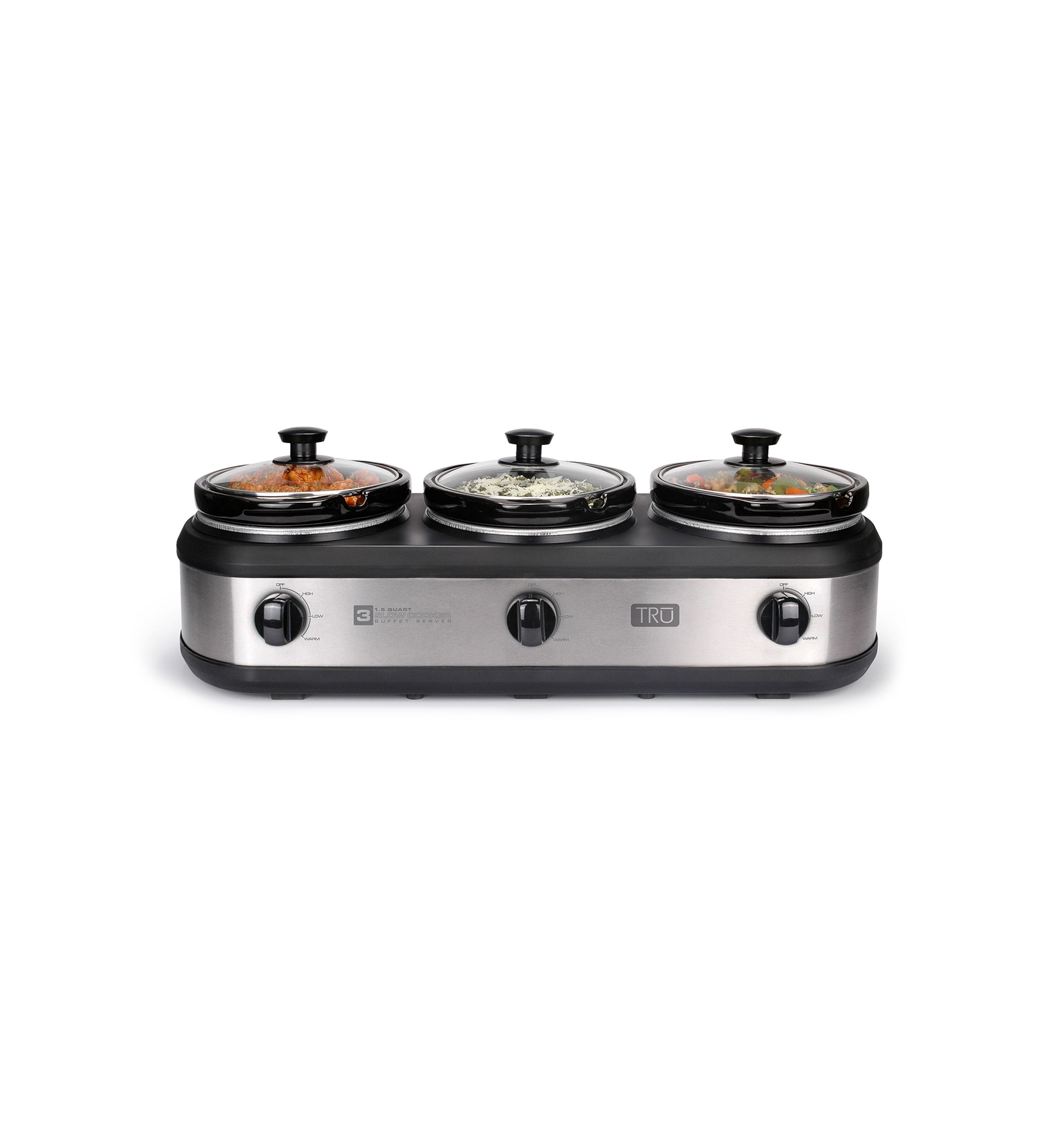 Triple Buffet Server