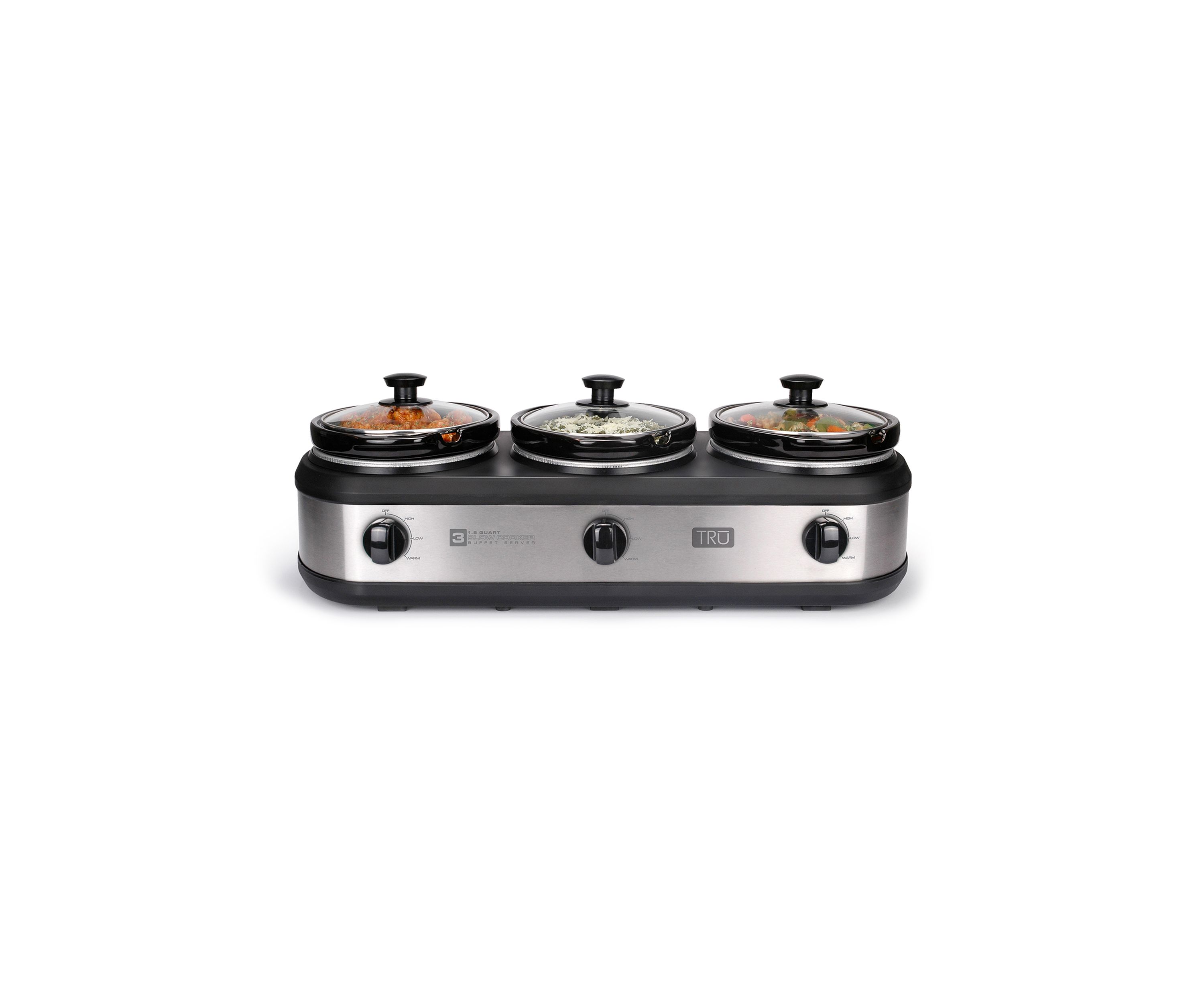 Triple Buffet Server