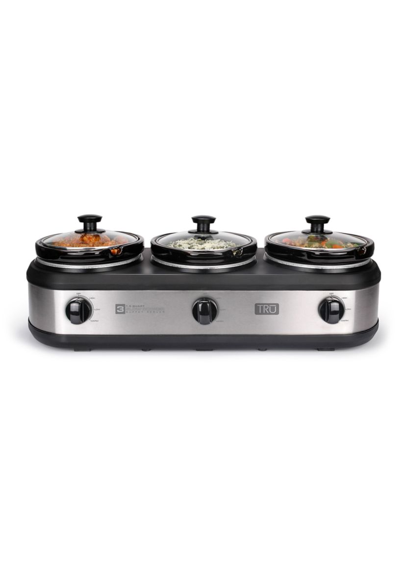 Triple Buffet Server