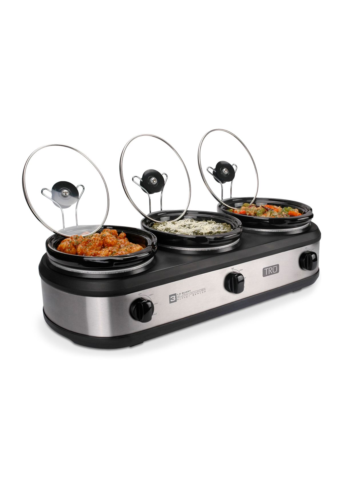 Triple Buffet Server