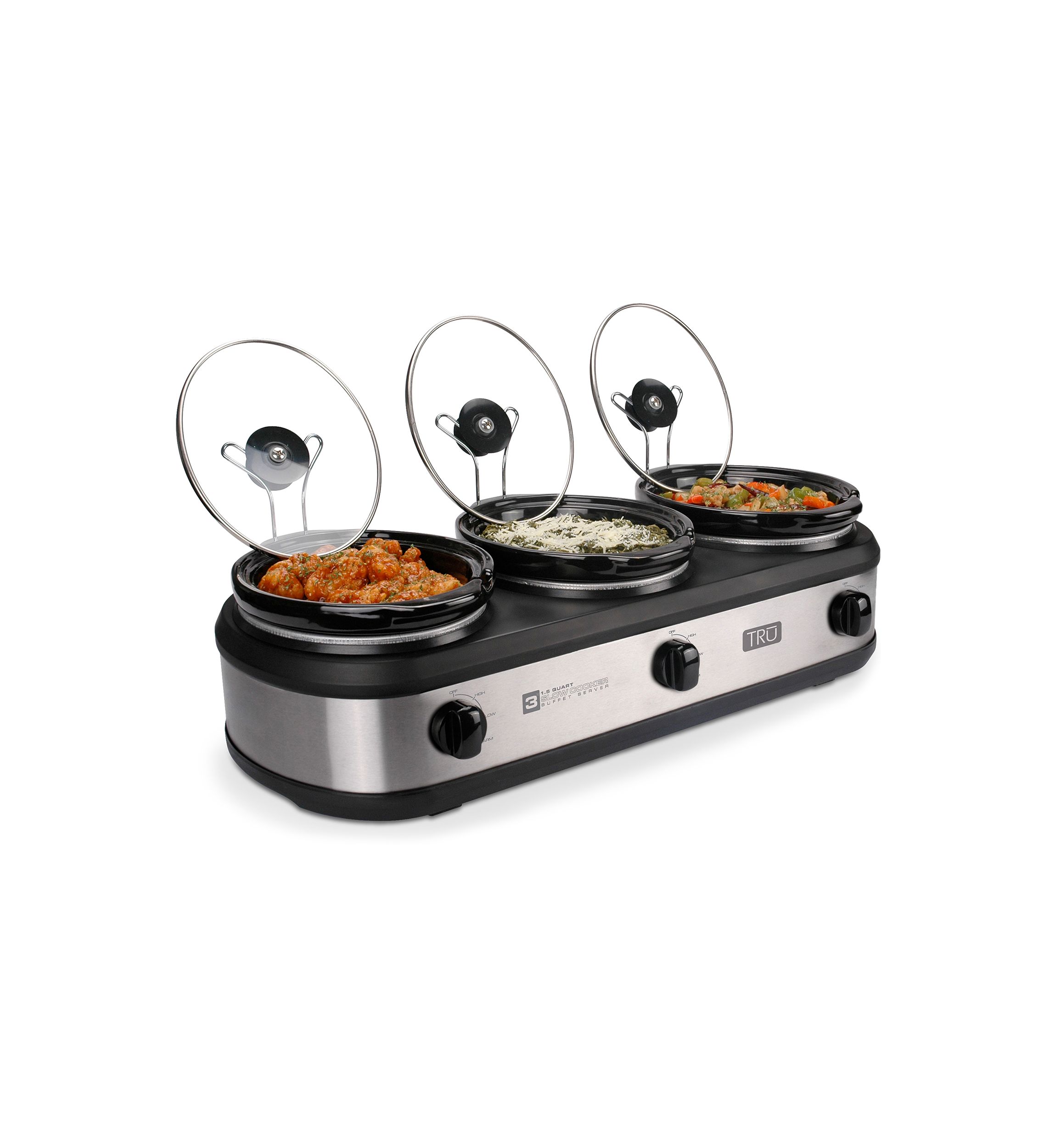 Triple Buffet Server