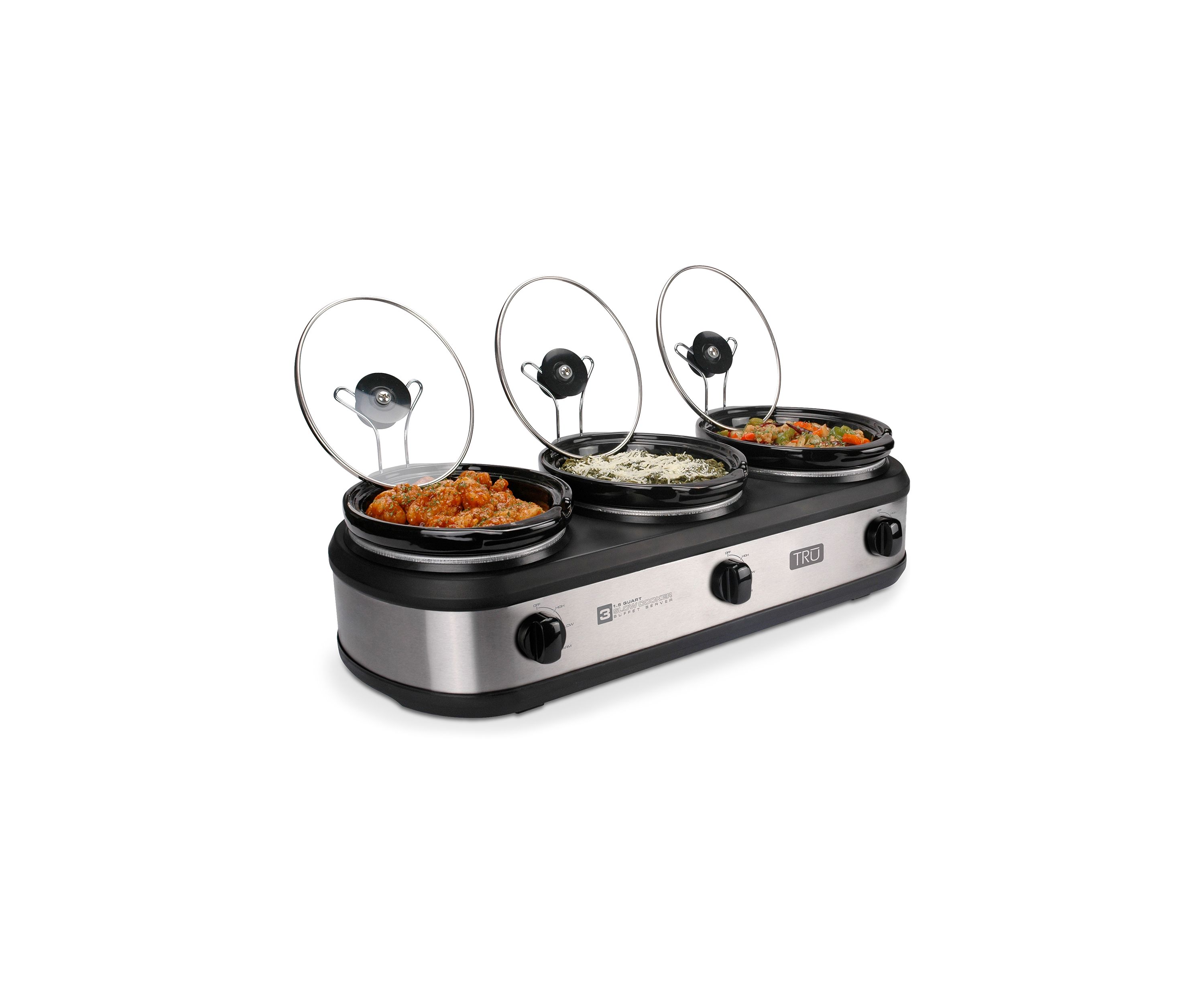 Triple Buffet Server