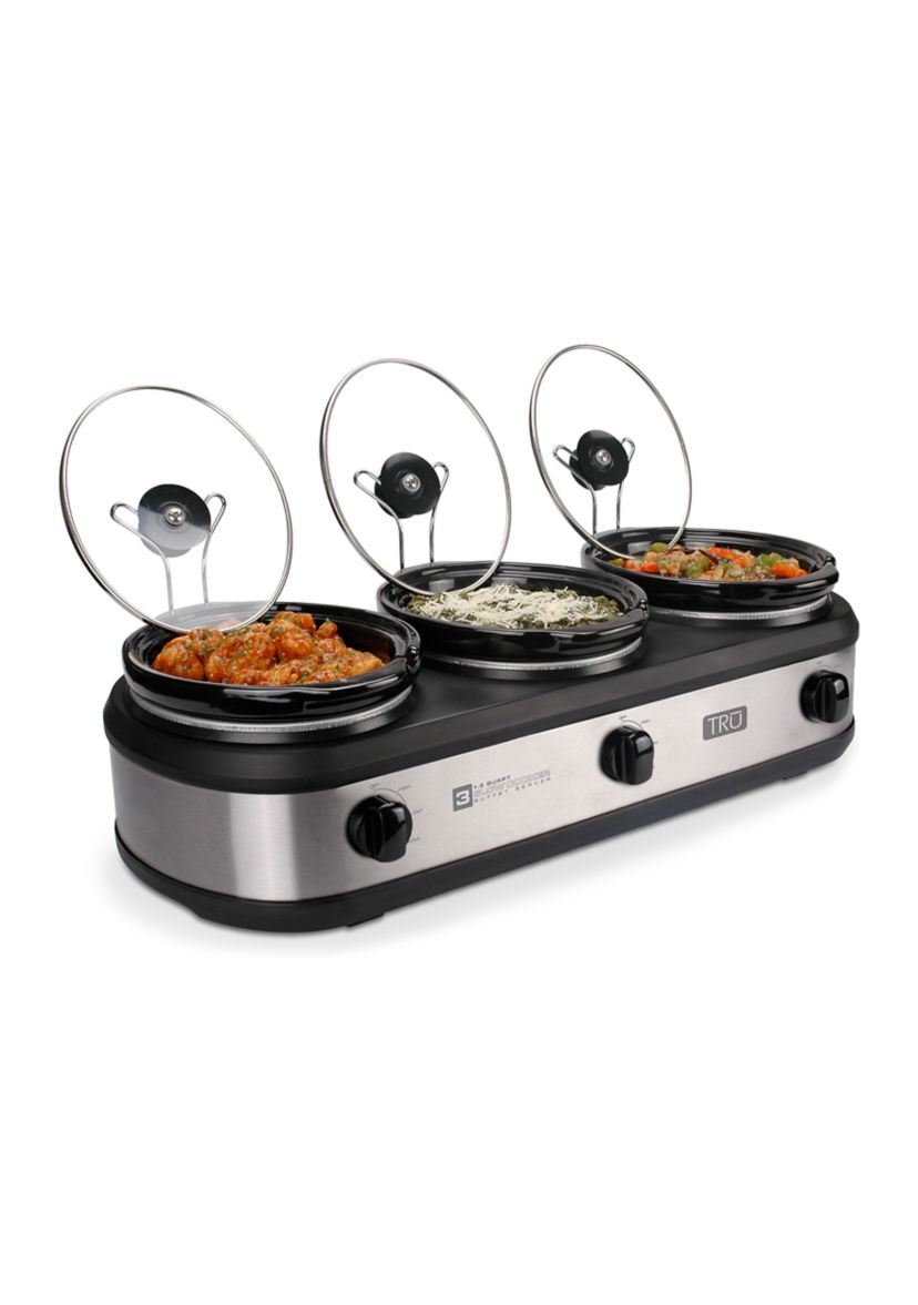 Triple Buffet Server
