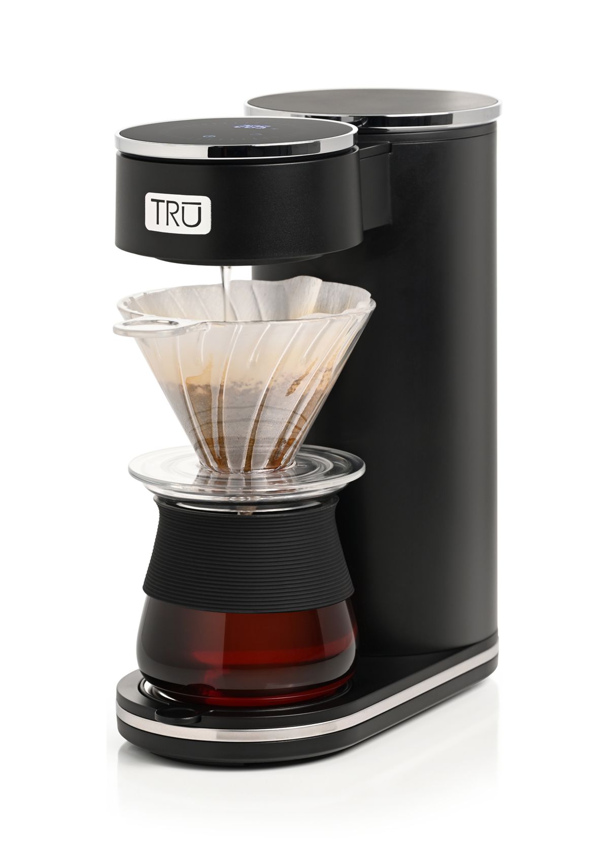   Automatic Pour Over Coffee Maker with Digital Touch Screen 