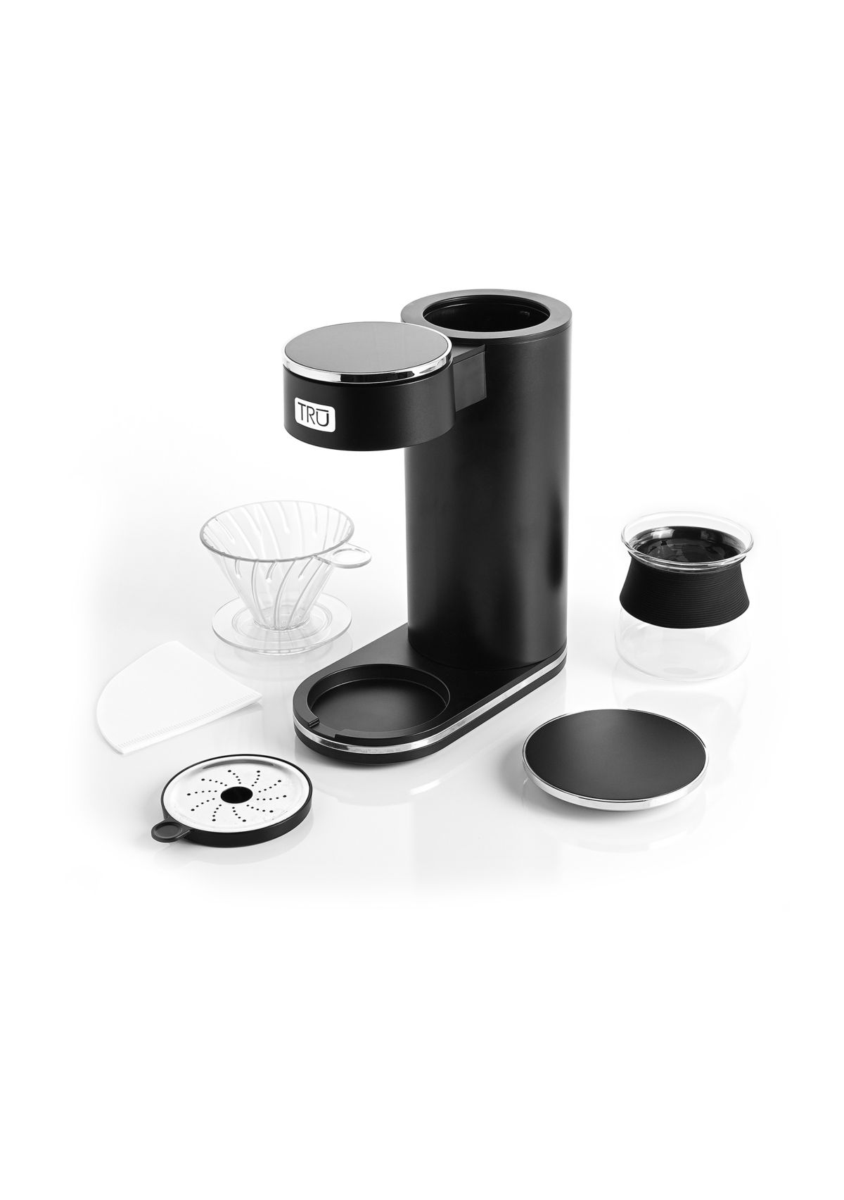   Automatic Pour Over Coffee Maker with Digital Touch Screen 