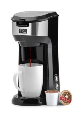 TRU Dual Brew Single Serve Coffee Maker