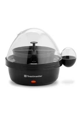 Hâws Talking Egg Cooker, Black/Steel - Worldshop