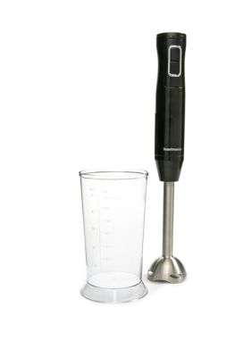 Toastmaster Immersion Hand Blender Mixer Black with 700ml Blending Cup 100W