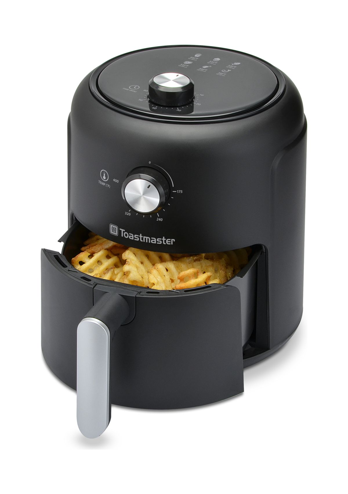 2 Quart Black Air Fryer