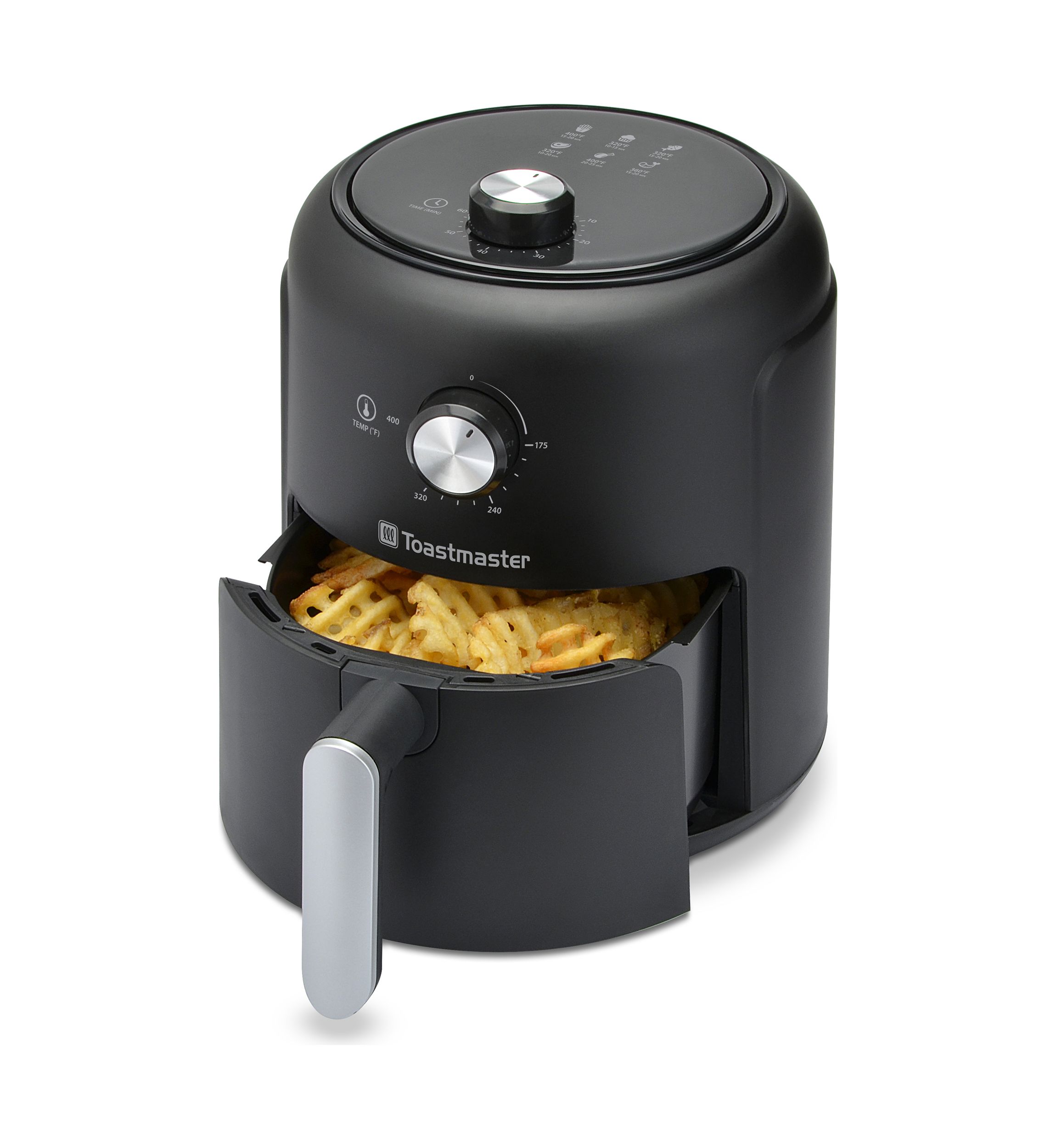 2 Quart Black Air Fryer