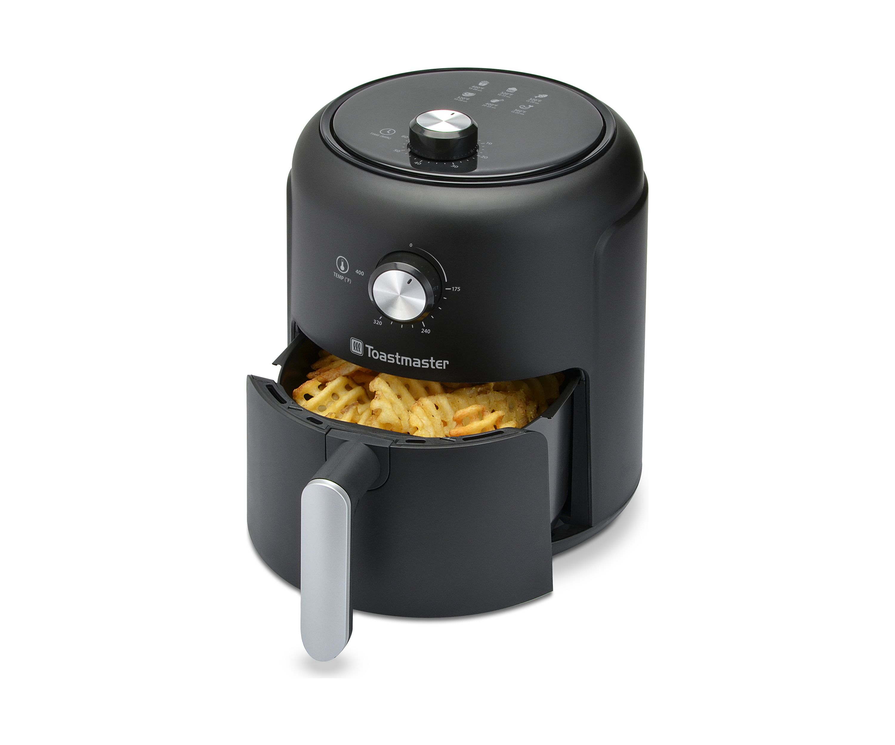 2 Quart Black Air Fryer