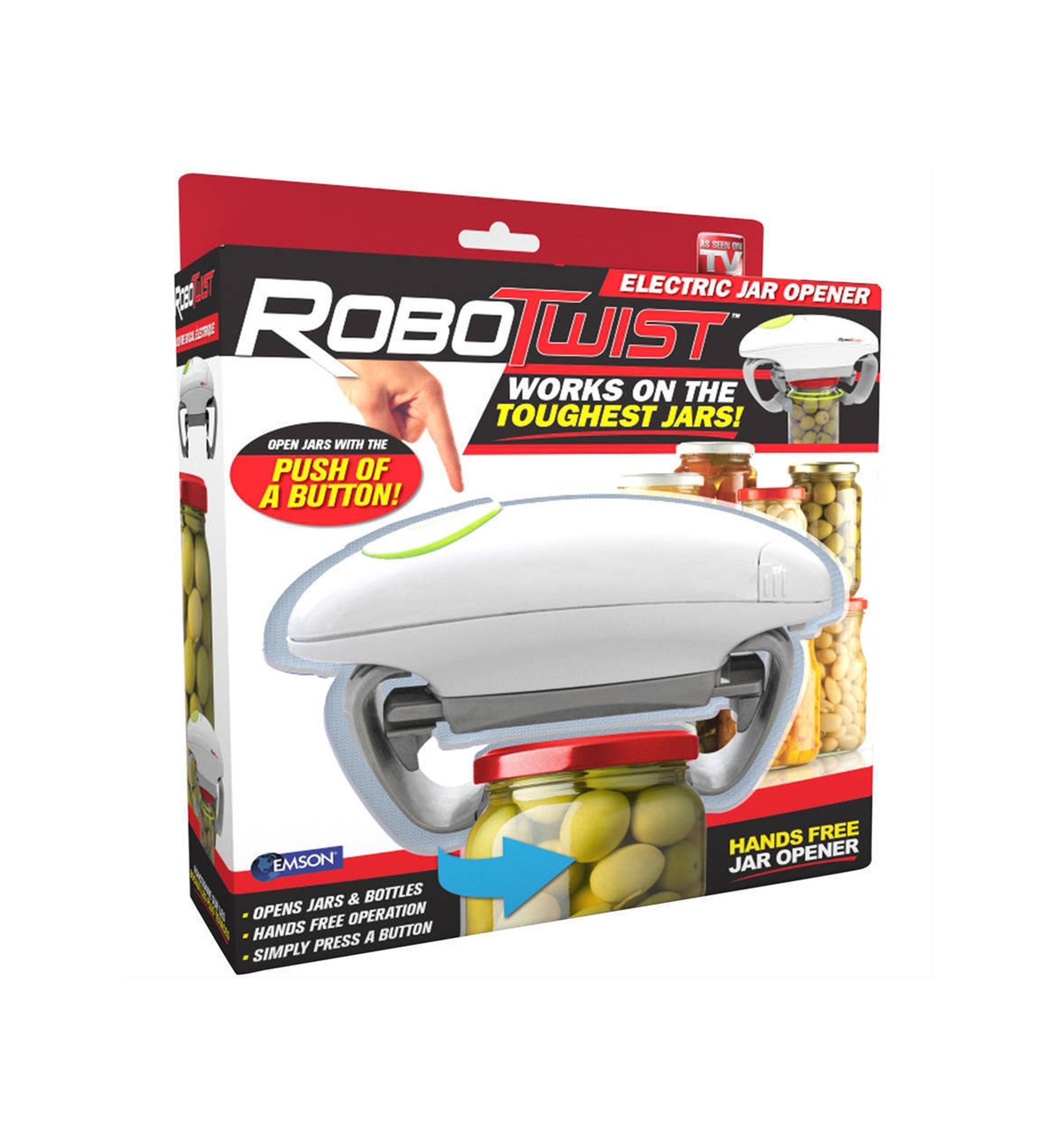 Robo Twist Hands-Free Easy Electric Jar Opener