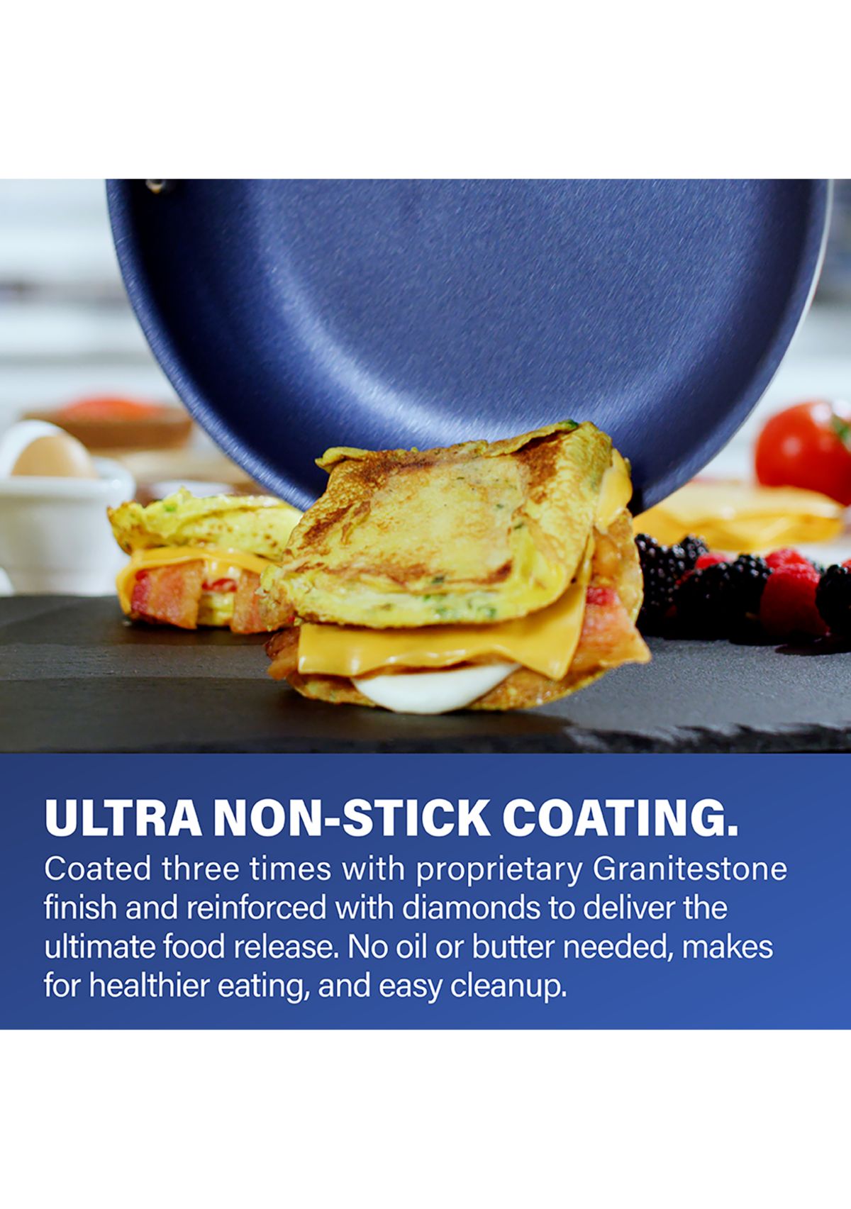 10 Piece Ultra-Durable Mineral and Diamond Infused Cookware Set