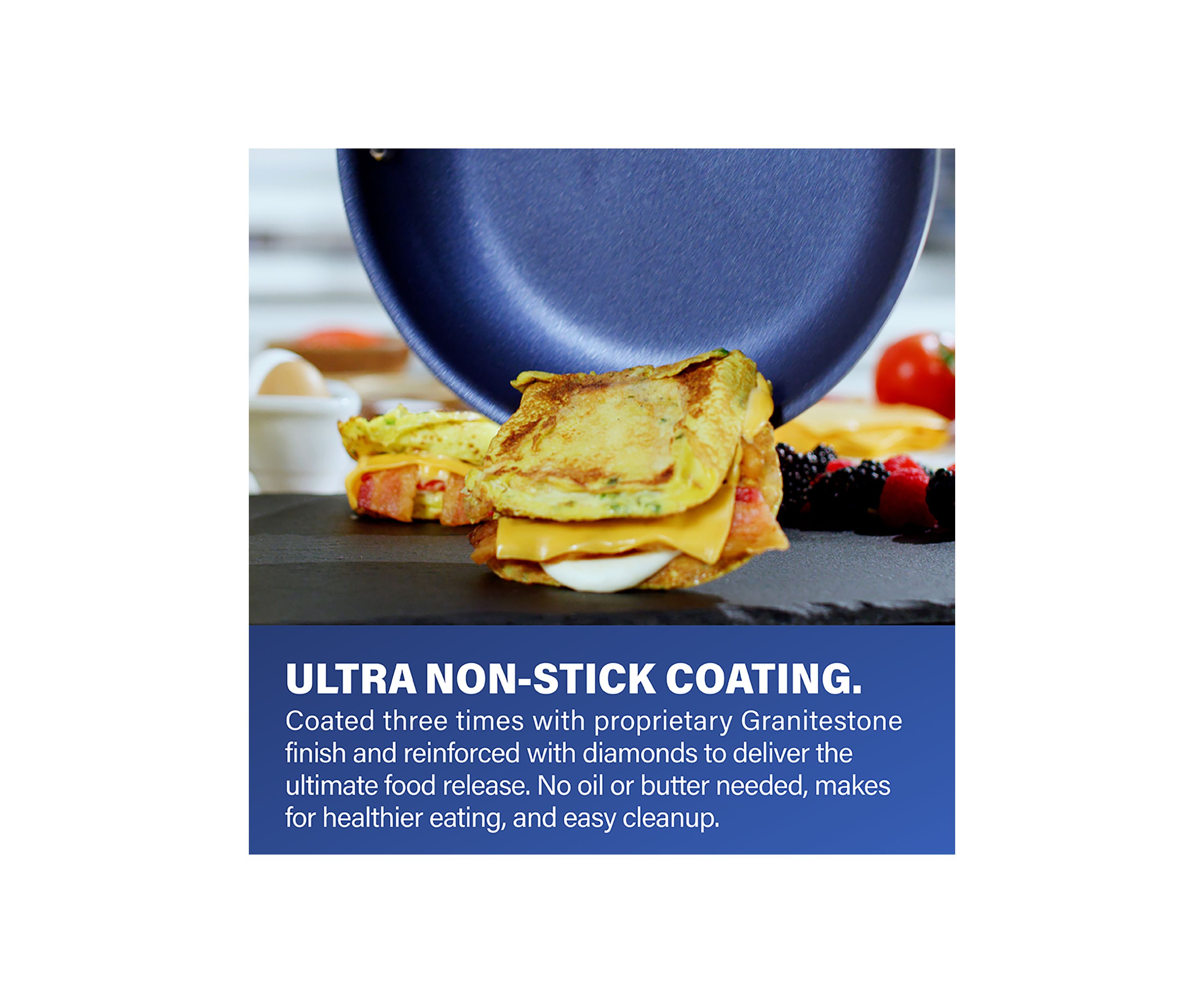 10 Piece Ultra-Durable Mineral and Diamond Infused Cookware Set