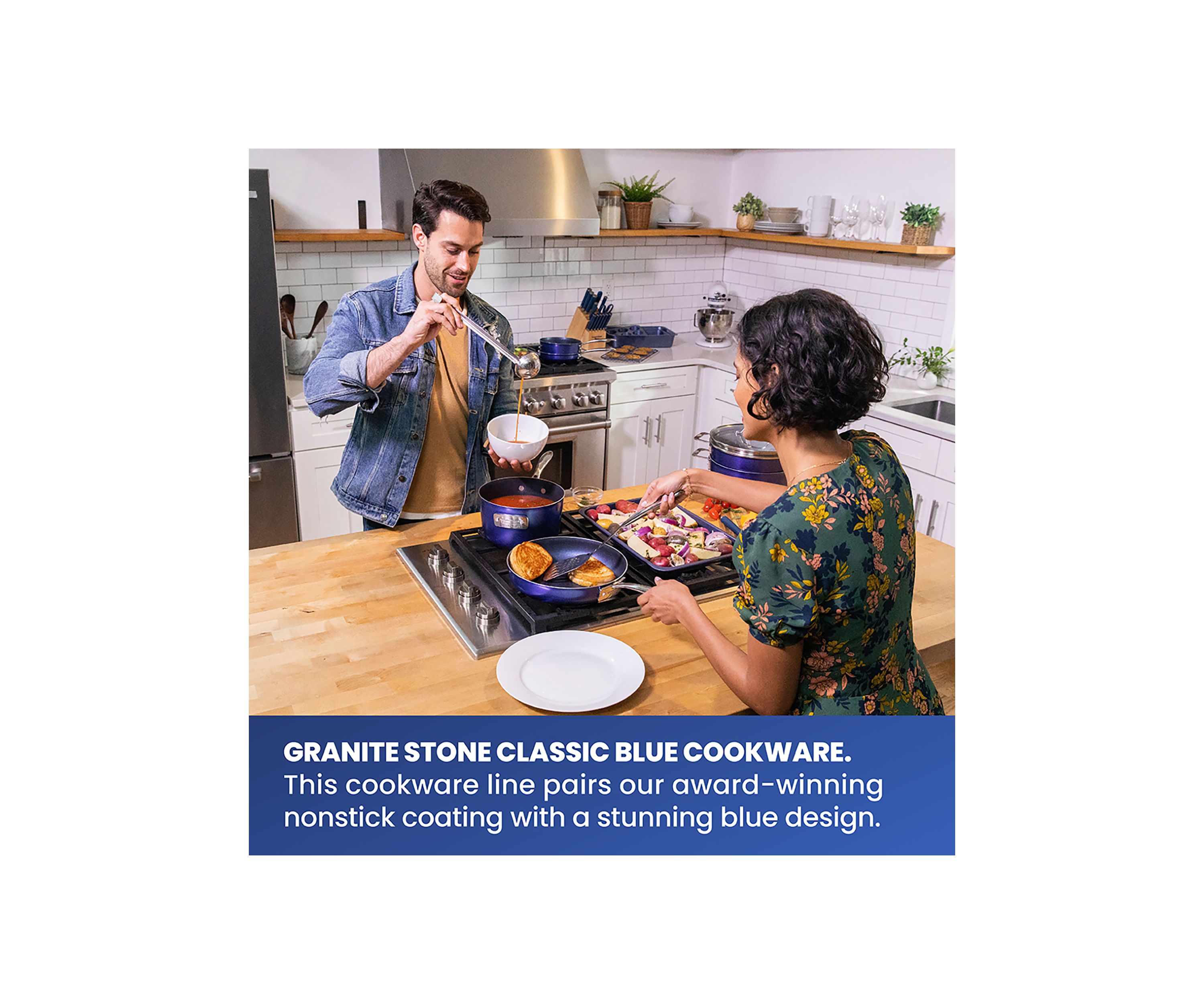 10 Piece Ultra-Durable Mineral and Diamond Infused Cookware Set