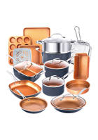 20 Piece Ti-Ceramic Nonstick Cookware and Bakeware Set