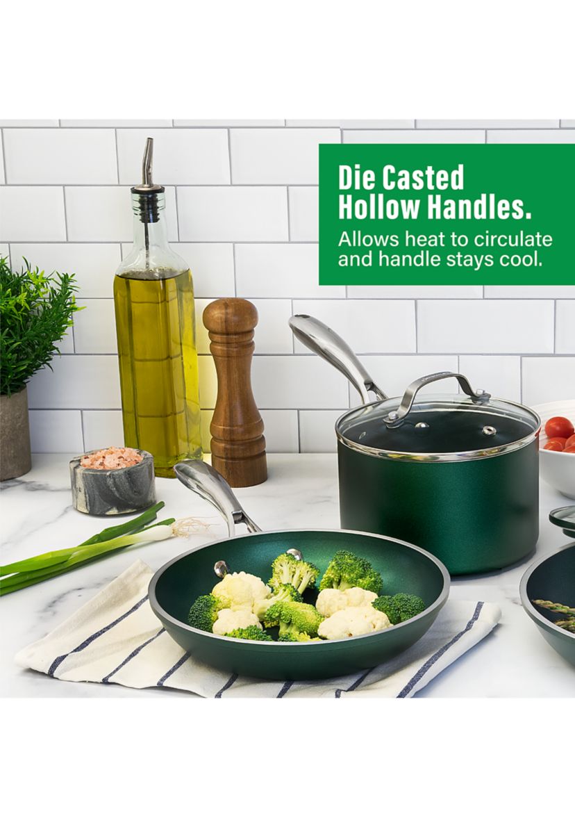 20 Piece Mineral And Diamond Infused Nonstick Cookware and Bakeware Set