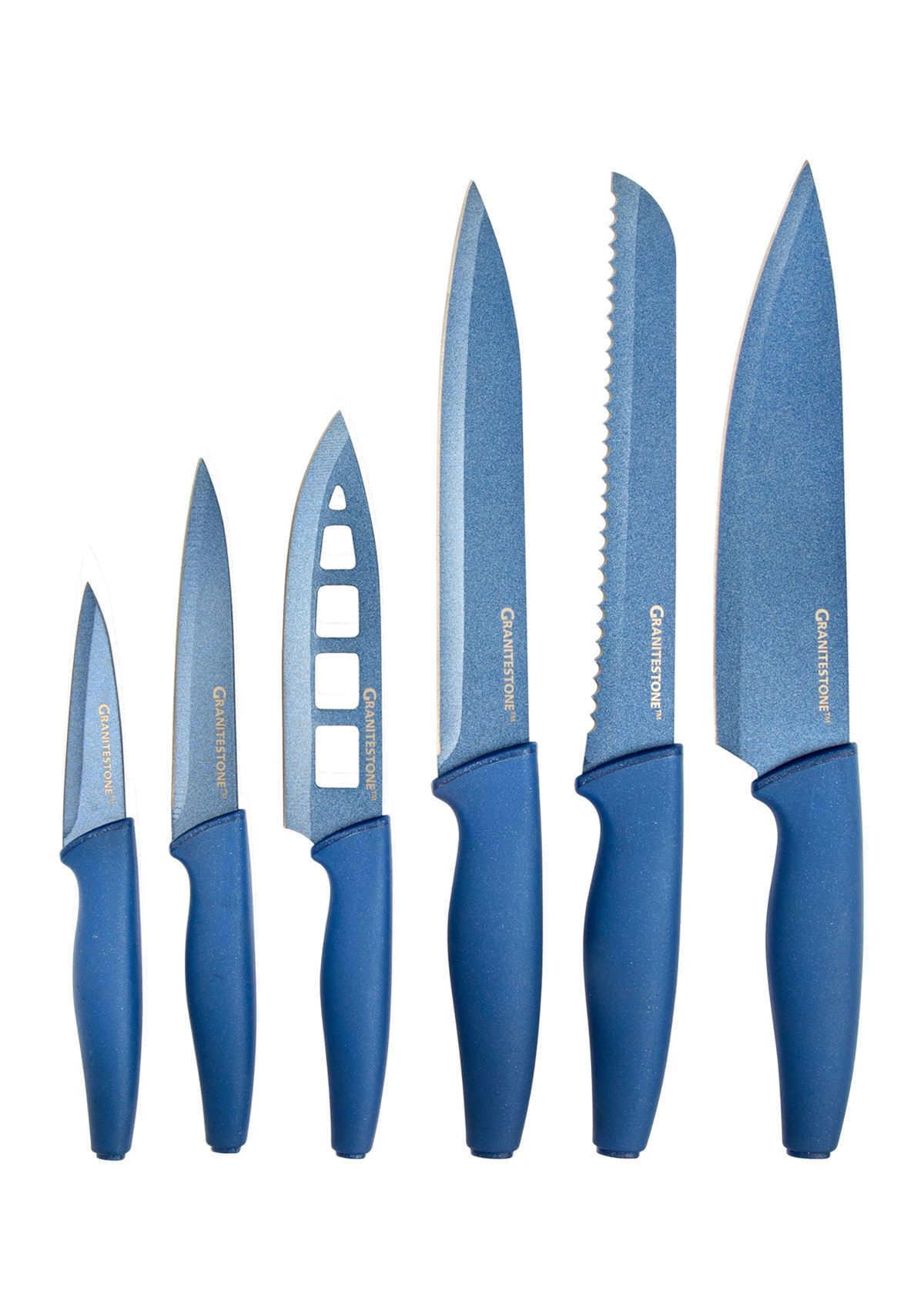 6-Piece Stainless Steel Nutri Blade High-Grade Knife Set