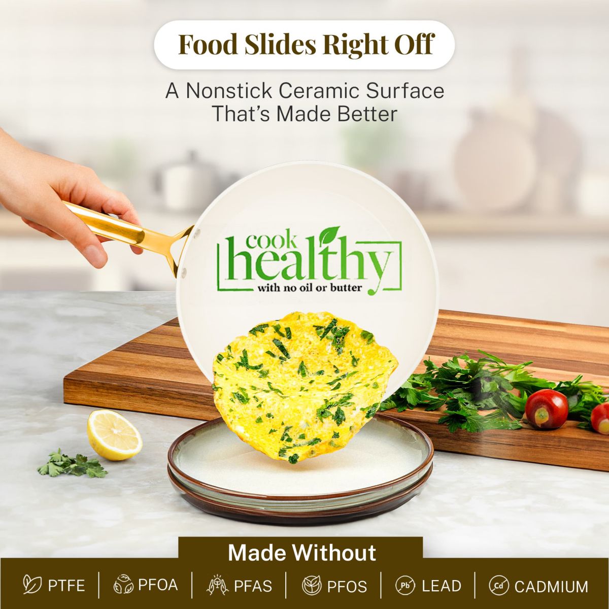 Gotham Steel Pro Hammered 10-Piece Cookware Set