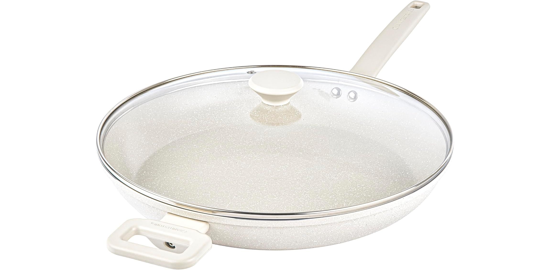 Desert Collection 14 in. Nonstick Frying Pan with Lid