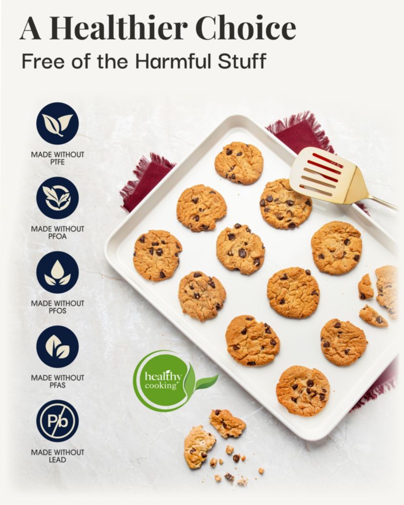 Hammered Cream 15-Piece Cookware & Bakeware