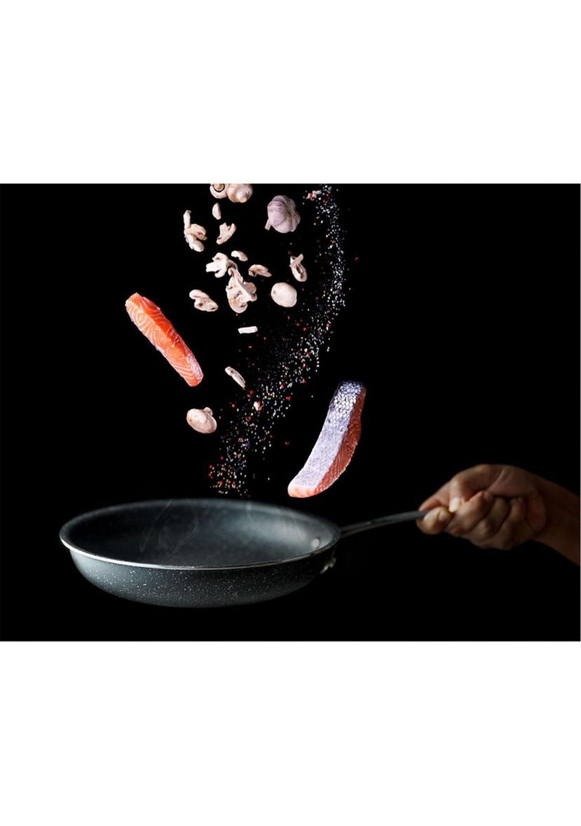 11 Inch Ultra-Durable Mineral and Diamond Infused Round Fry Pan