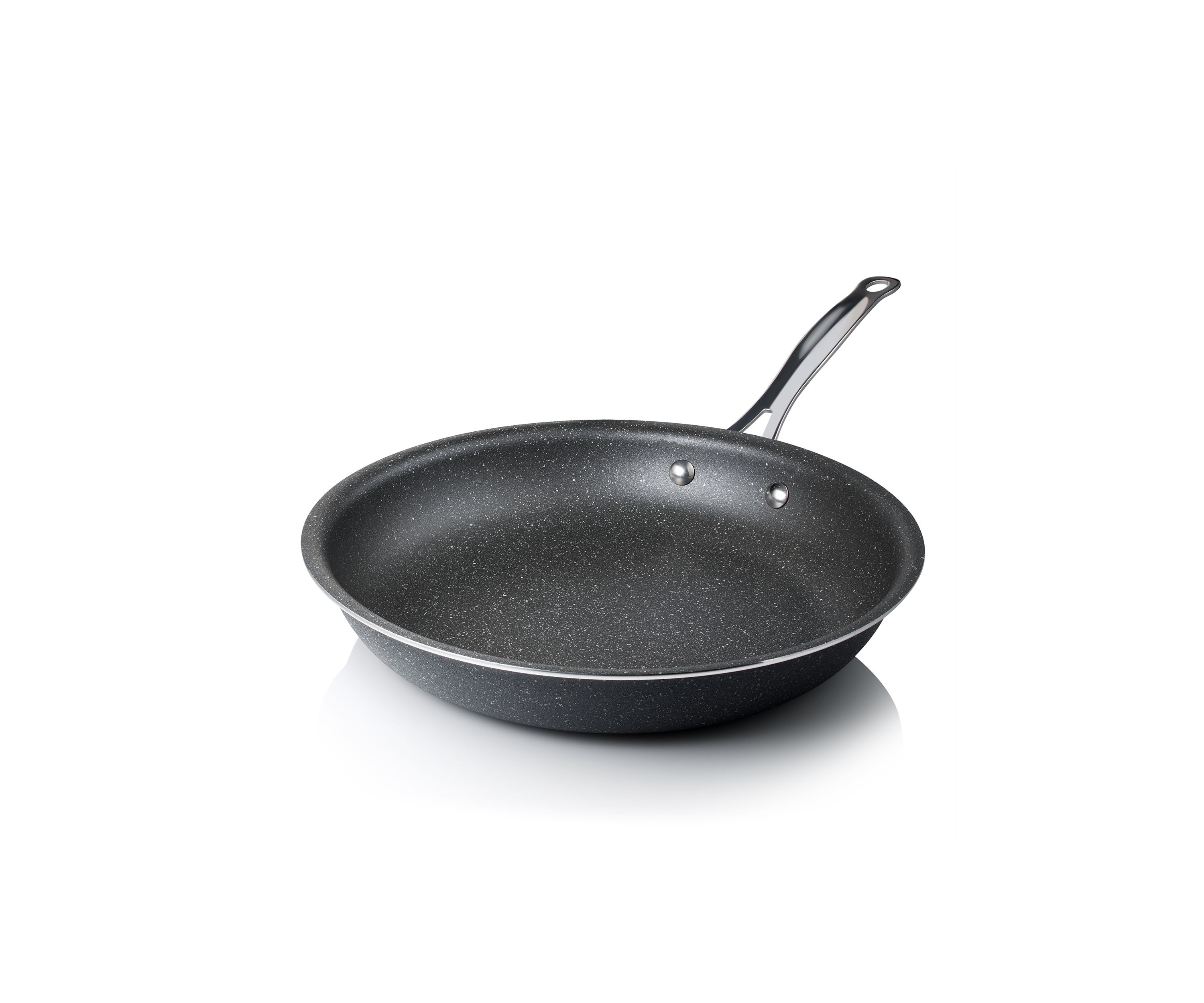 12 Inch Ultra-Durable Mineral and Diamond Infused Round Fry Pan