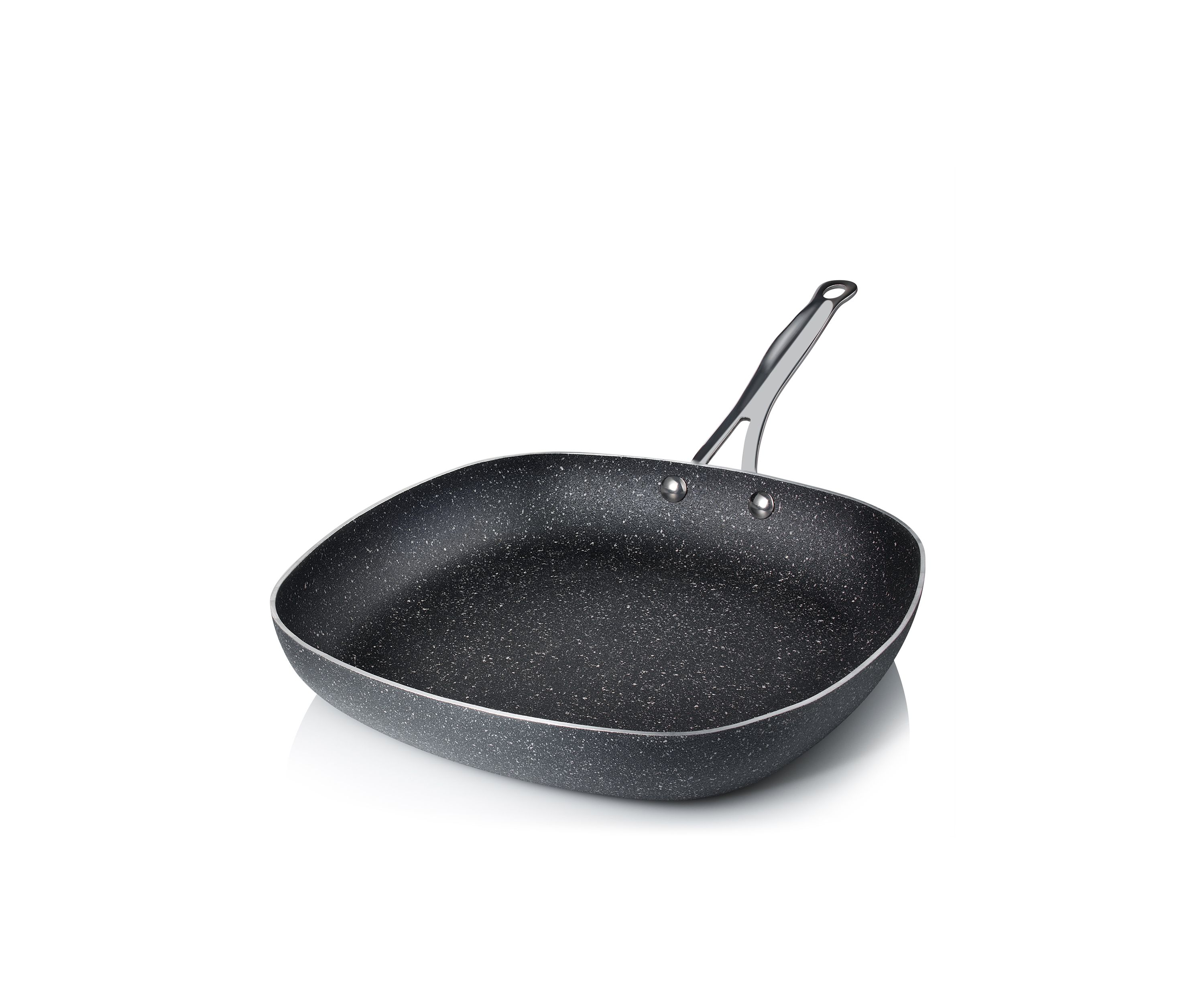 11 Inch Ultra-Durable Mineral and Diamond Infused Square Fry Pan