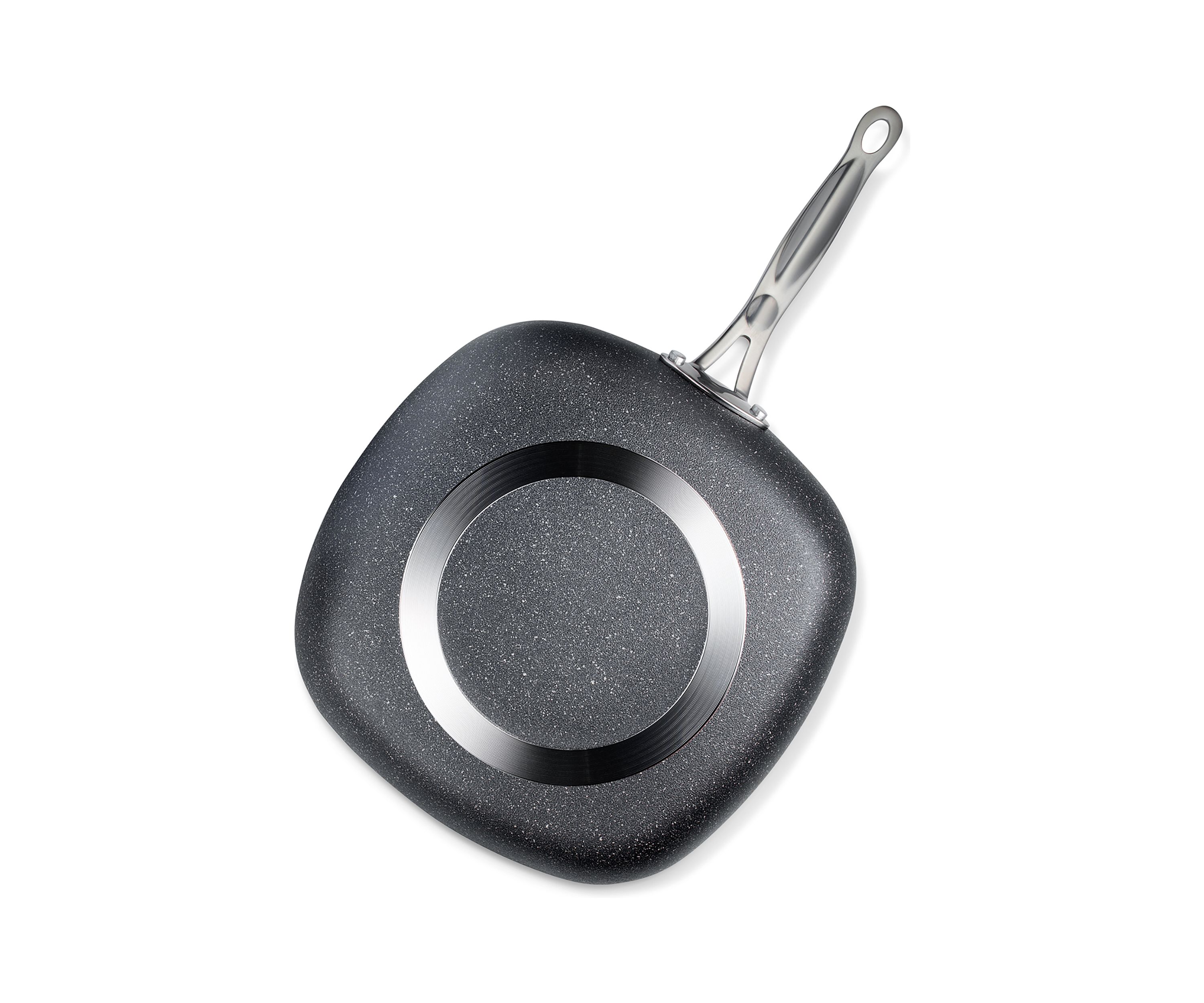 11 Inch Ultra-Durable Mineral and Diamond Infused Square Fry Pan