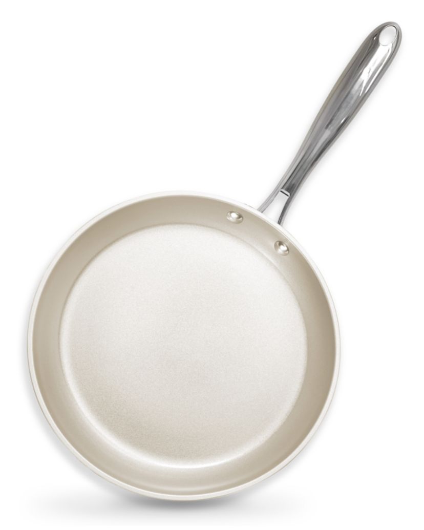 Gotham Steel Natural Collection 12in Frying Pan in Cream