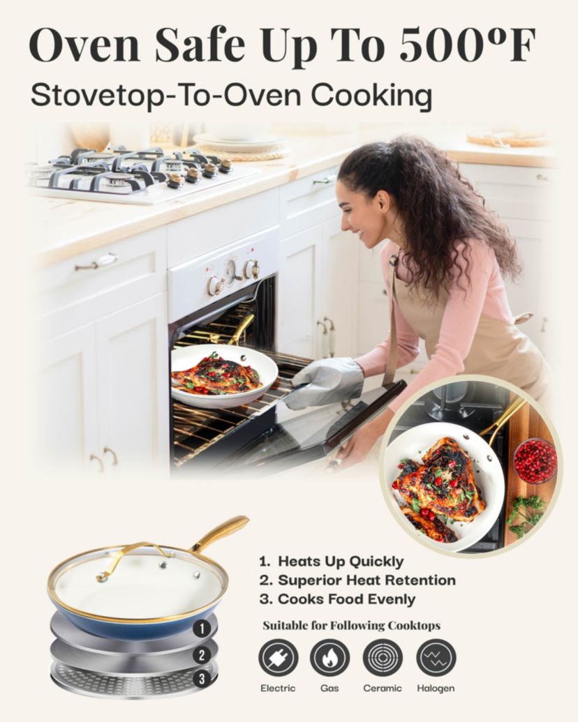 Natural Collection 15-Piece Cookware Set