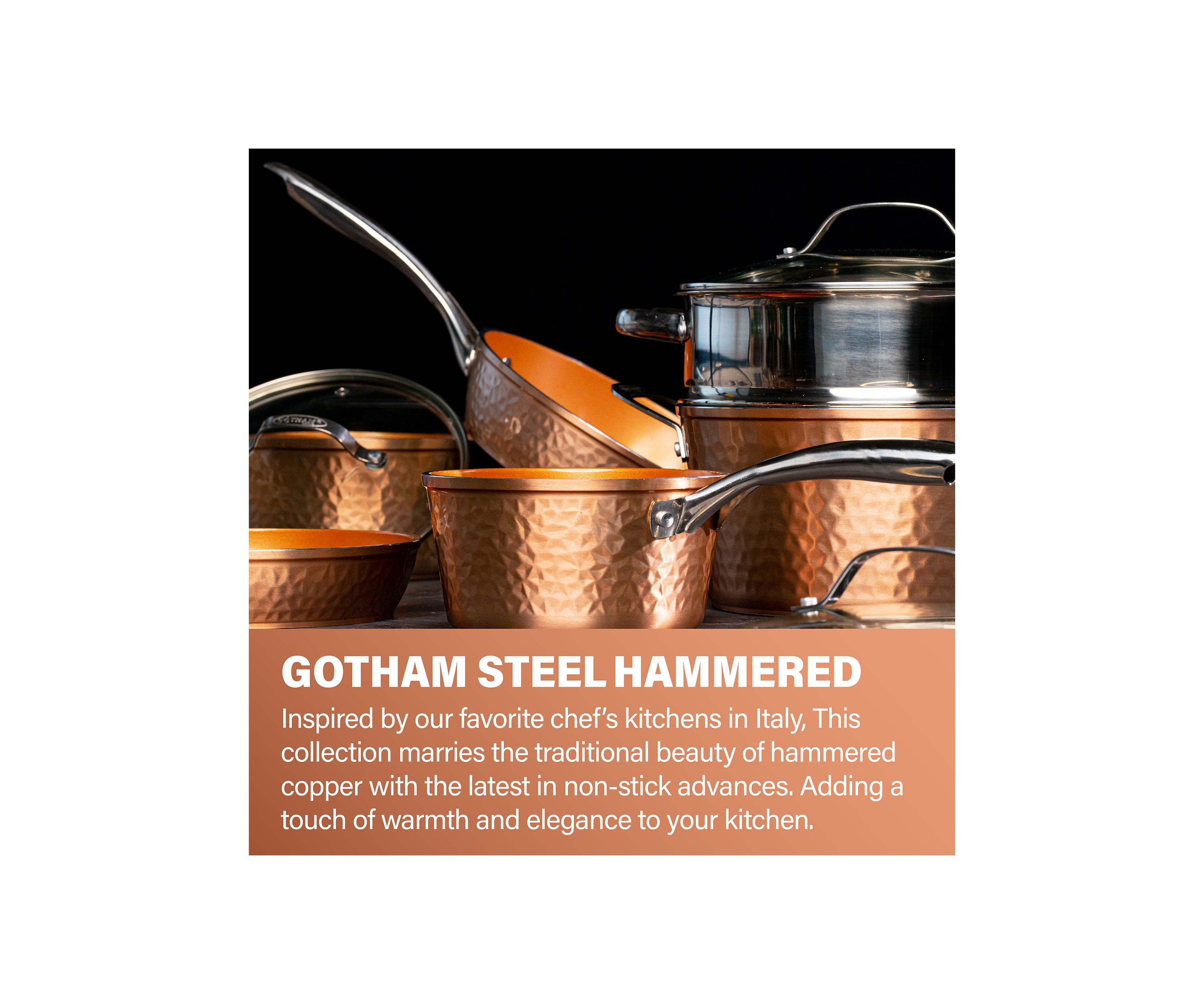10-Piece Hamme Ti-Ceramic Nonstick Cookware Set