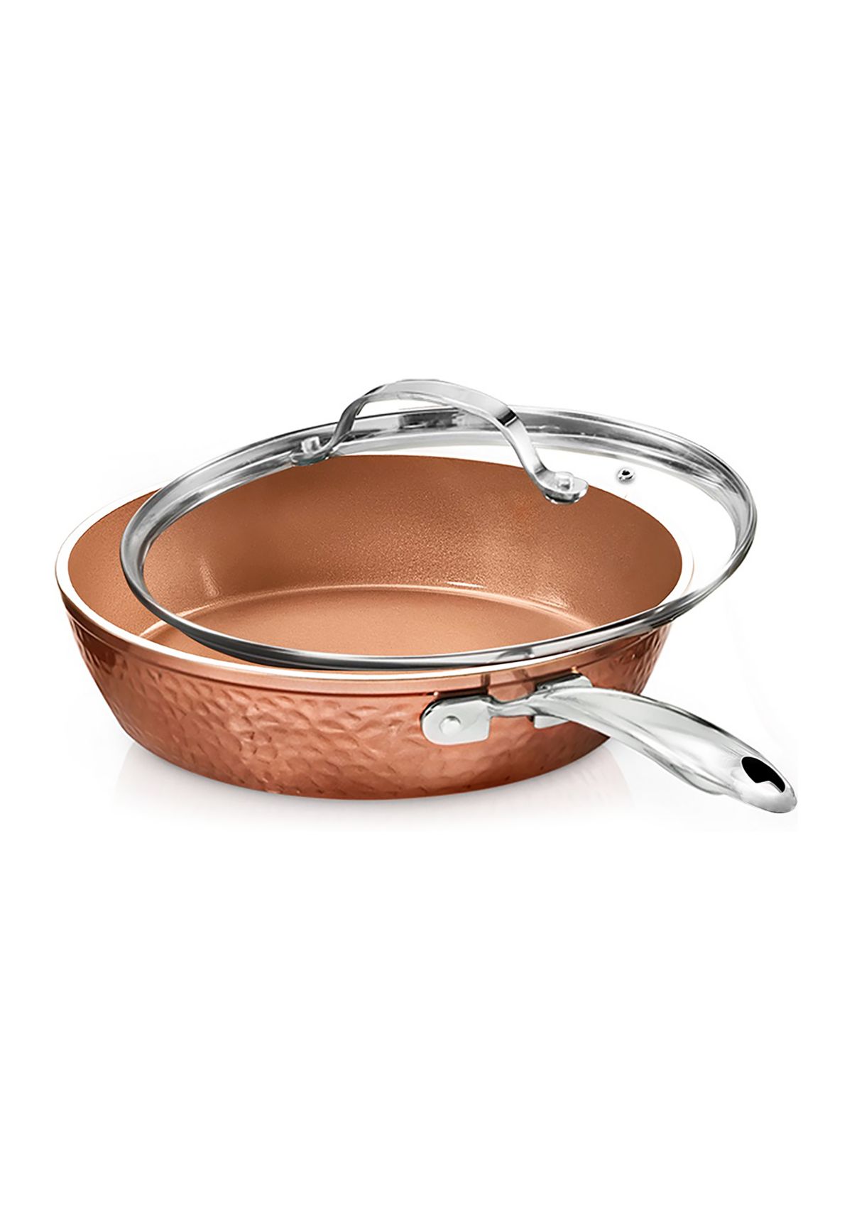 Nonstick Fry Pan with Glass Lid