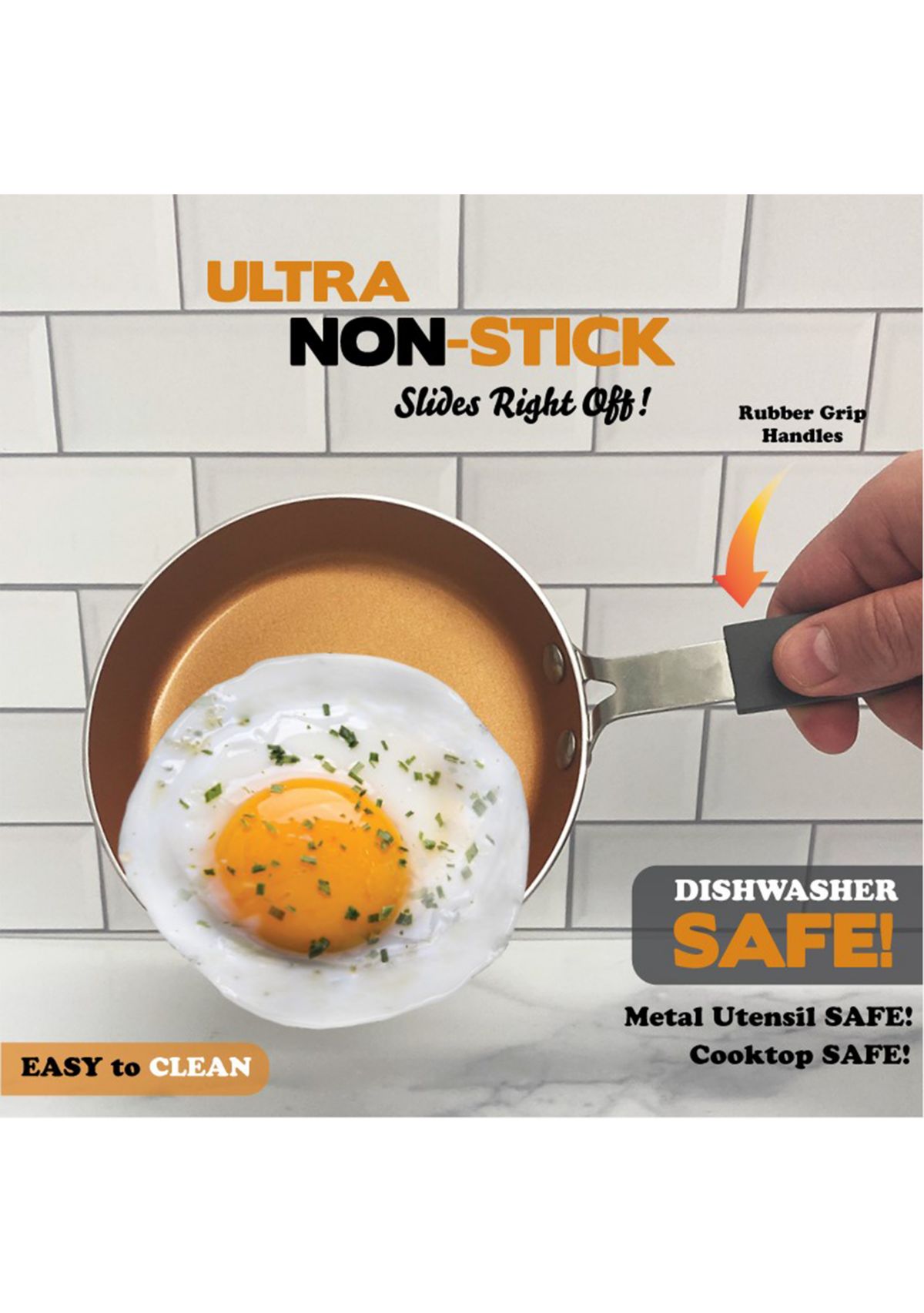 5-Piece Minchi Stackmaster Ti-Ceramic Stackable Cookware Set