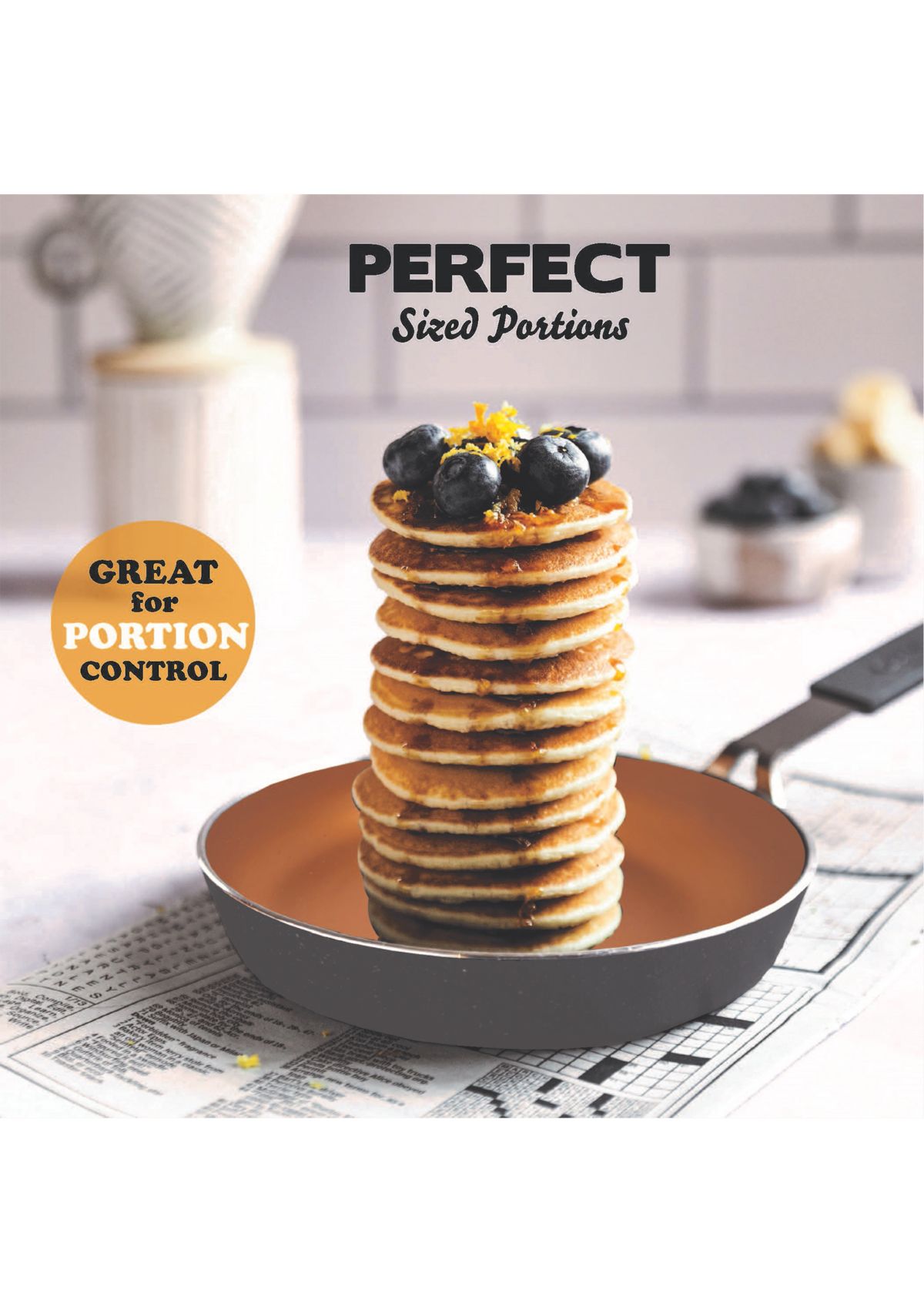 5-Piece Minchi Stackmaster Ti-Ceramic Stackable Cookware Set