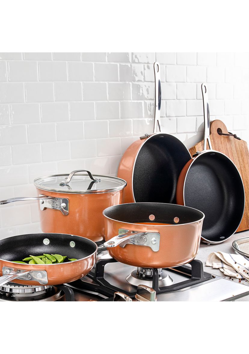 8-Piece Stackmaster Space Saving Stackable Cookware Set