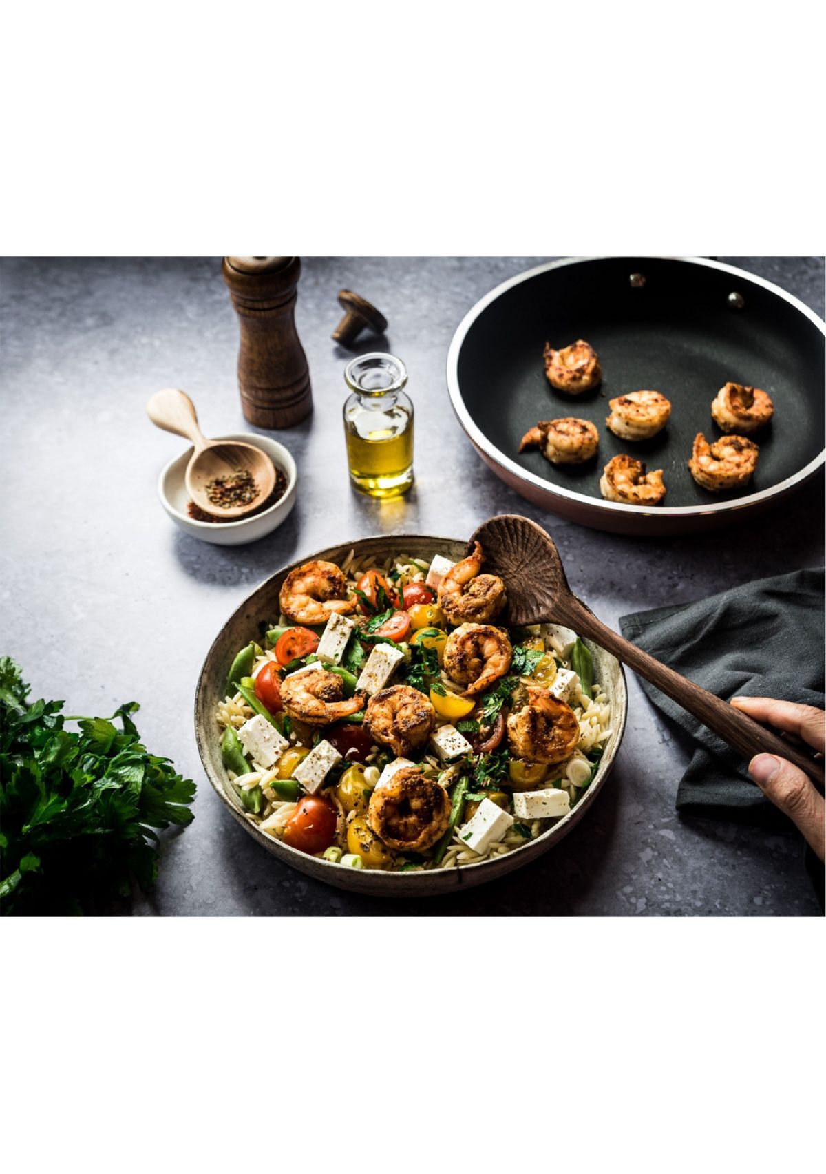 12 Inch Copper Cast Textured Nonstick Fry Pan