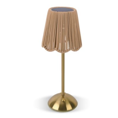 Bell + Howell By Design Rechargeable Solar Powered Woven String Table ...