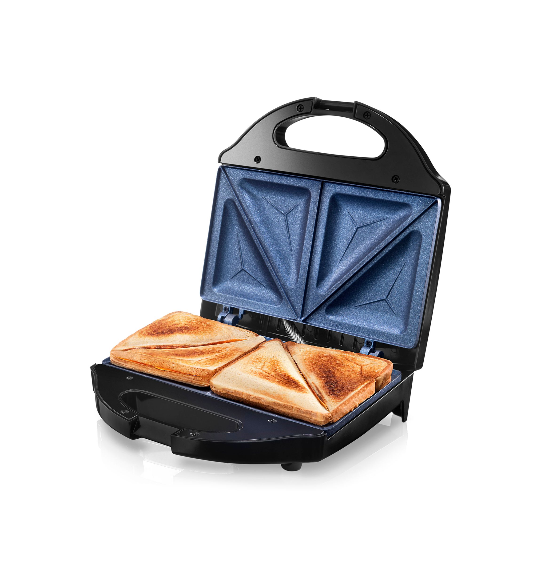 Classic Blue Nonstcik Diamond Infused Sandwich Maker