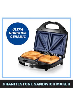 Classic Blue Nonstcik Diamond Infused Sandwich Maker
