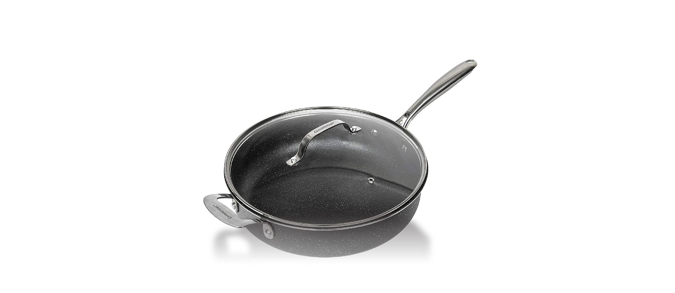 Granitestone 5.5 Quart Non-stick Sauté Pan with Lid