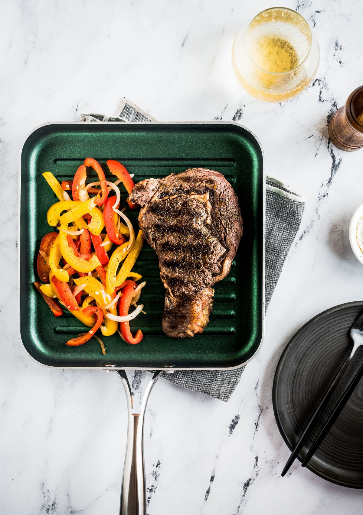 10 Piece Ultra-Durable Mineral and Diamond Infused Cookware Set