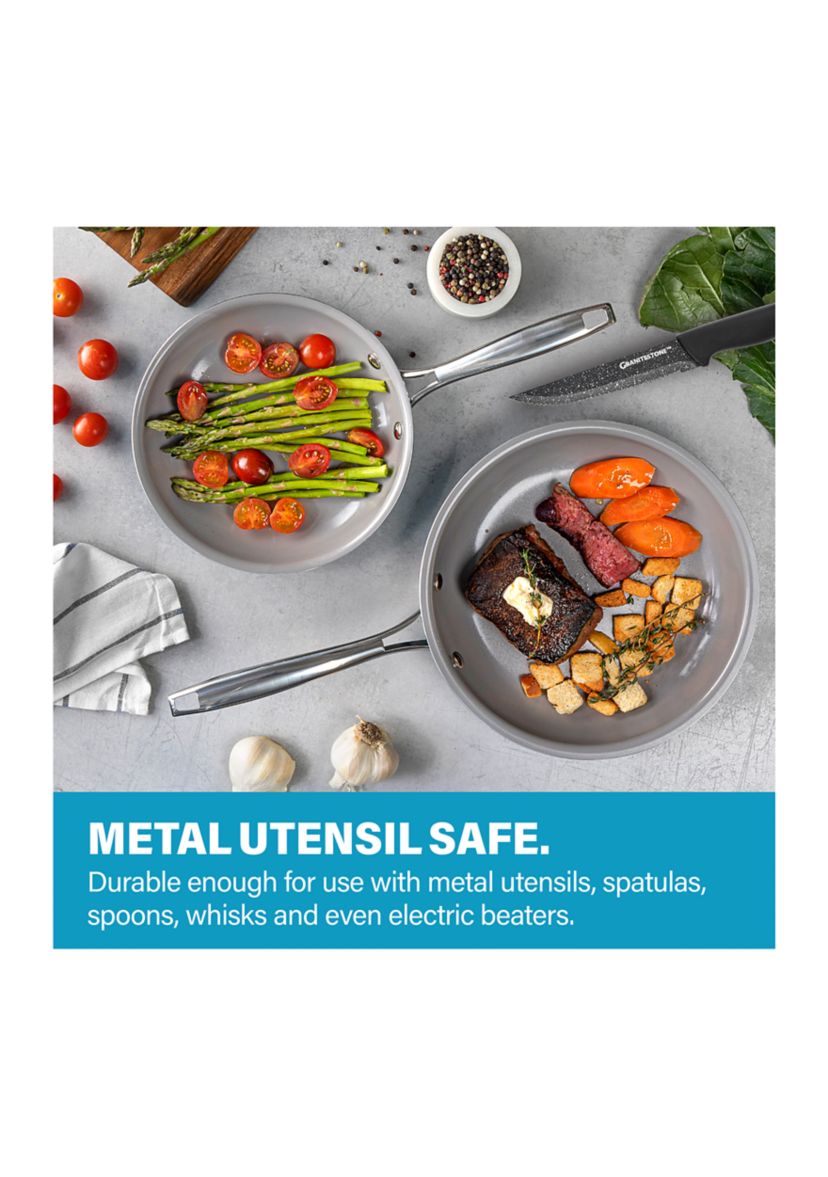 12-Piece Aqua Ti-Ceramic Nonstick Cookware Set