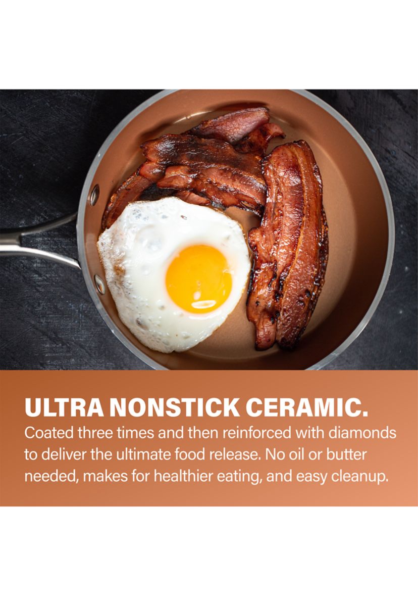 20 Piece Hammer Ti Ceramic Nonstick Cookware and Bakeware Set
