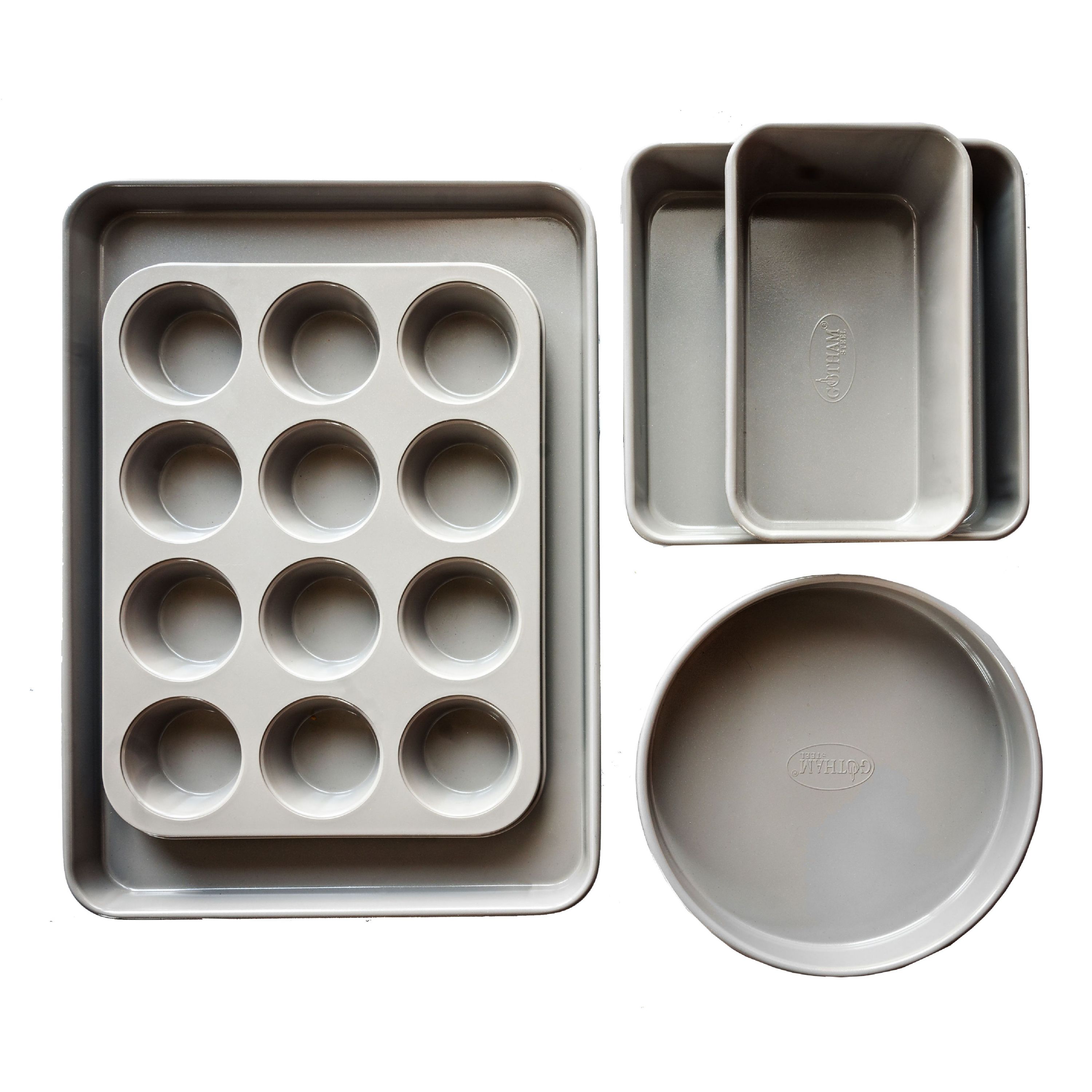 Gotham Steel Professional 5-Piece Ti-Ceramic Nonstick Ultimate Bakeware Set
