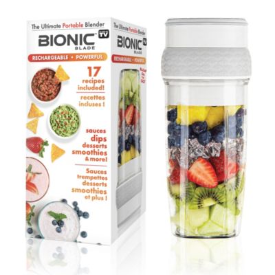 26 oz. Single Speed Rechargeable Portable 6-Blade Blender