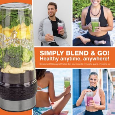 26 oz. Single Speed Rechargeable Portable 6-Blade Blender