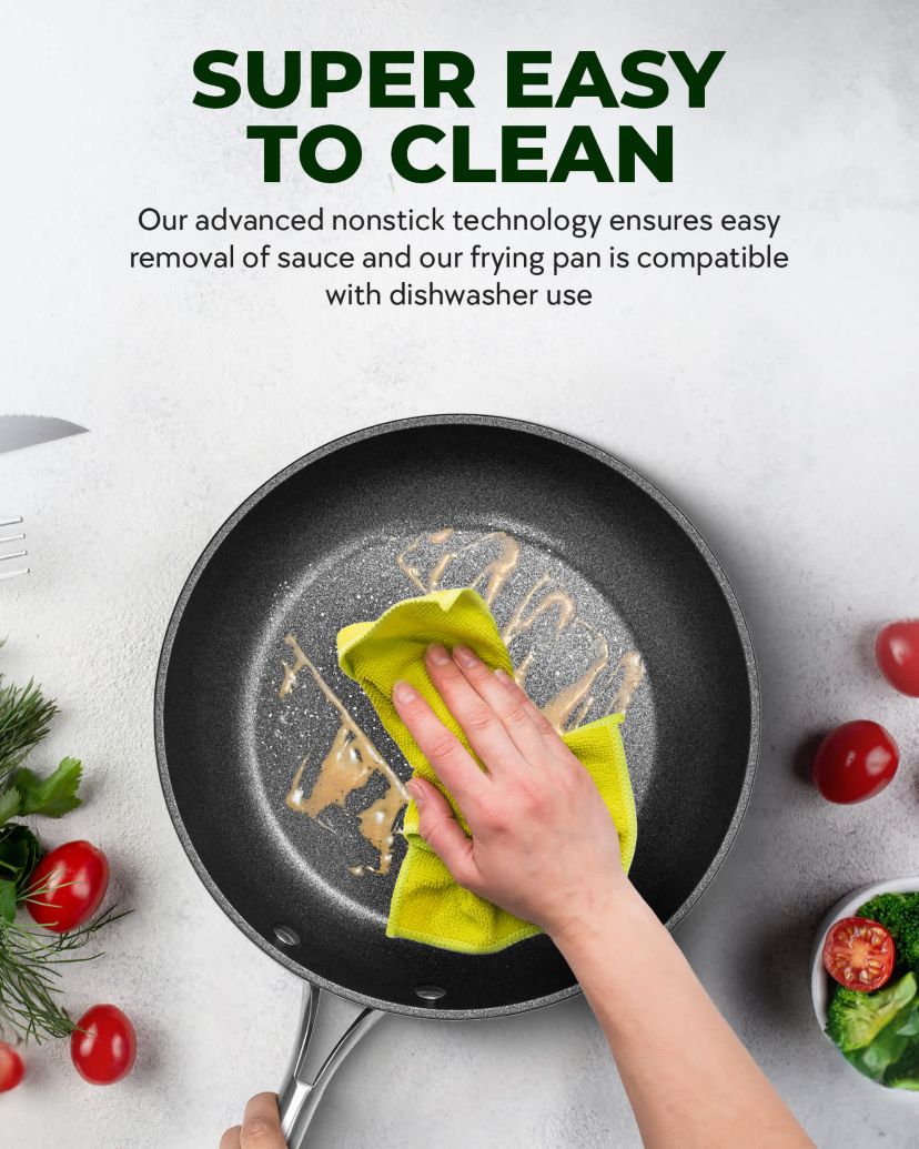 Granitestone Armor Max 20-Piece Hard Anodized Heavy Duty 4-Layer Ultra Release Nonstick Cookware Set