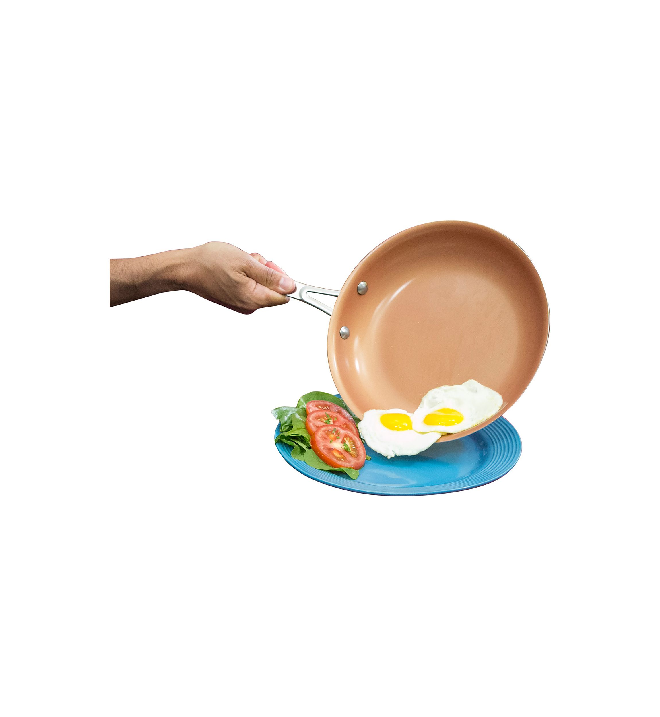 11 Inch Ti-Ceramic Nonstick Round Fry Pan